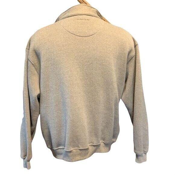 Grand Slam Mens Sweater Quarter Zip Pullover Golf Top Light Brown Large - Picture 4 of 8